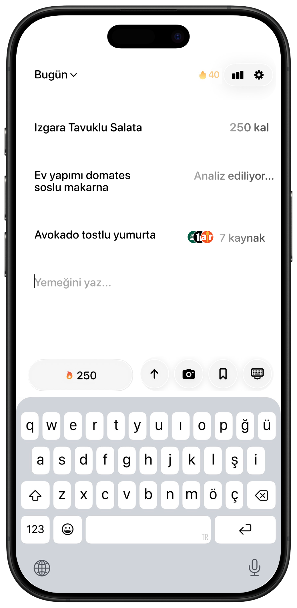 CalNote iPhone uygulaması
